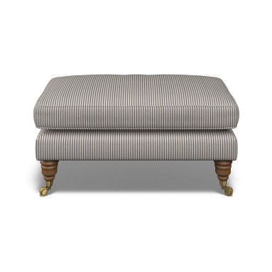 Bliss Footstool Jovita Indigo