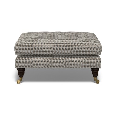 Bliss Footstool Nala Charcoal