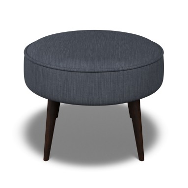 Brancaster Footstool Amina Indigo