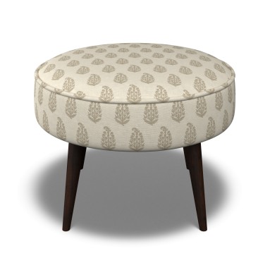 Brancaster Footstool Indira Stone