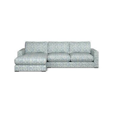 Cloud Chaise Sofa Nubra Denim