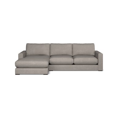 Cloud Chaise Sofa Safara Smoke