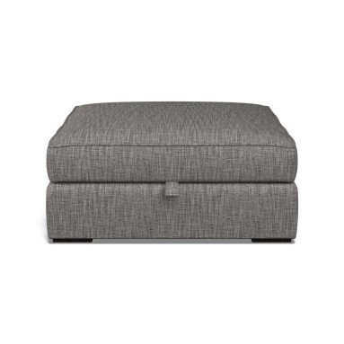 Cloud Storage Footstool Kalinda Charcoal