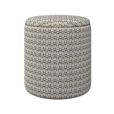 Malpaso Footstool Nala Aqua