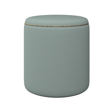 Malpaso Footstool Shani Sea Glass