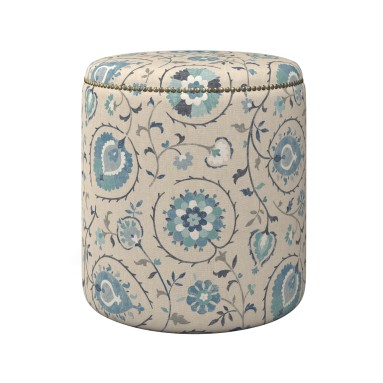 Malpaso Footstool Shimla Azure