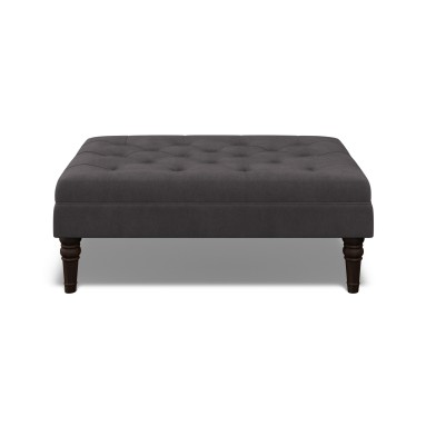 Monterey Footstool Cosmos Charcoal