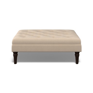 Monterey Footstool Cosmos Linen