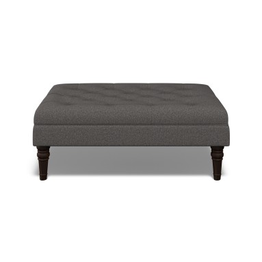 Monterey Footstool Viera Charcoal