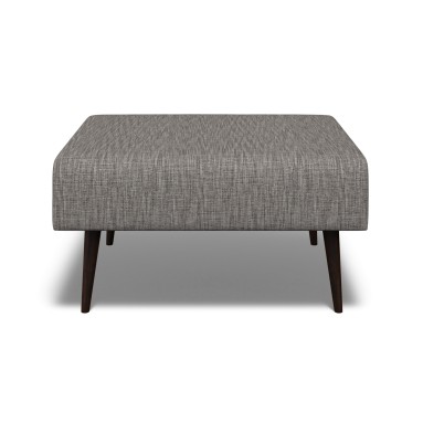 Ombu Footstool Kalinda Charcoal