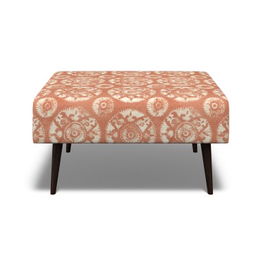 Ombu Footstool Nubra Apricot