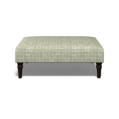 Savannah Footstool Atlas Sage