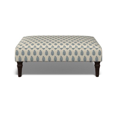 Savannah Footstool Indira Indigo