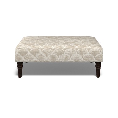 Savannah Footstool Medina Pebble