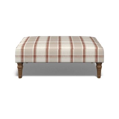 Savannah Footstool Oba Cinnabar