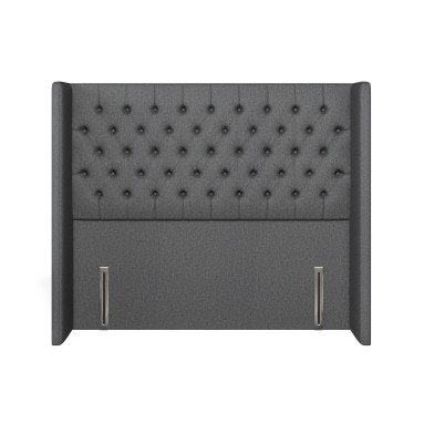 Bruton Headboard Bisa Charcoal