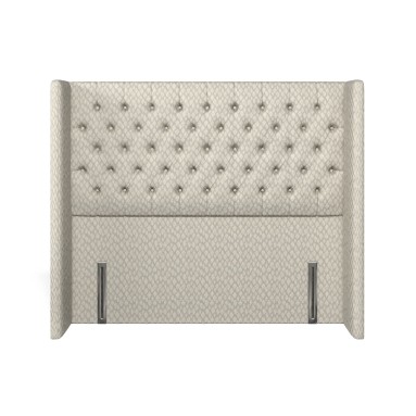 Bruton Headboard Nia Pebble