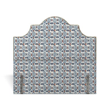 Izzie Headboard Odisha Indigo