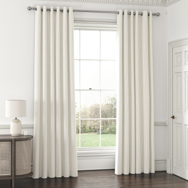 Cho Ash Eyelet Lined Ready Made Curtains