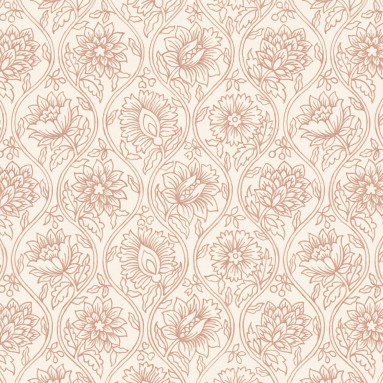 Wallpaper Lotus Bay Rose Flat