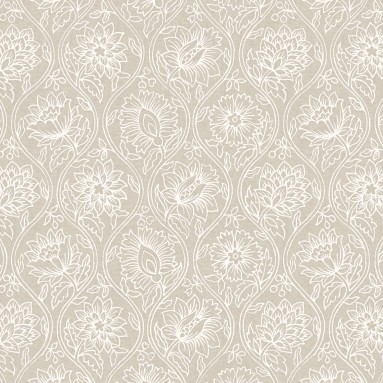 Lotus Linen Wallpaper