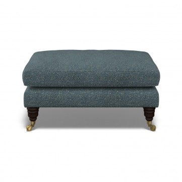 Bliss Footstool Yana Teal