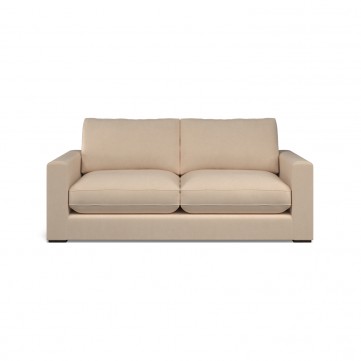 furniture cloud medium sofa cosmos linen plain front