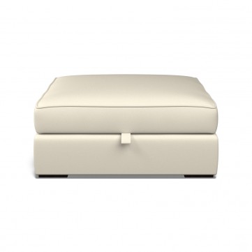 Cloud Storage Footstool Shani Parchment