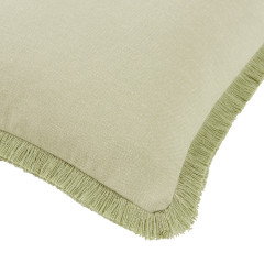 Shani Willow Woven Fringed Cushion 43cm x 43cm