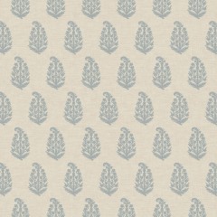 fabric indira chambray print flat