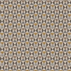 fabric nala ochre weave flat