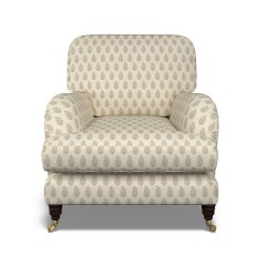 furniture bliss chair indira stone print front