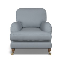 furniture bliss chair shani denim plain front