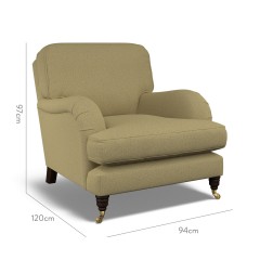 furniture bliss chair viera moss plain dimension