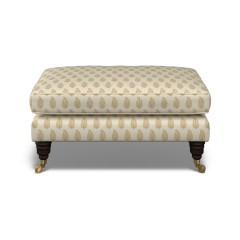 Bliss Footstool Indira Ochre