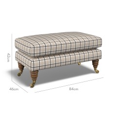 furniture bliss footstool kali stone weave dimension