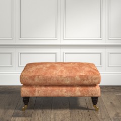 furniture bliss footstool namatha rust print lifestyle