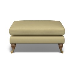 furniture bliss footstool shani moss plain front