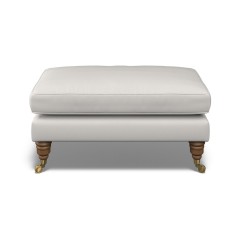 furniture bliss footstool zuri alabaster plain front