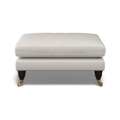 furniture bliss footstool zuri ash plain front