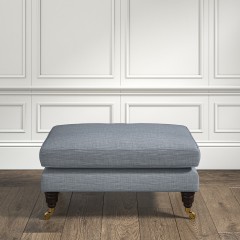 furniture bliss footstool zuri denim plain lifestyle