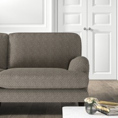 furniture bliss medium sofa jina espresso weave lifestyle