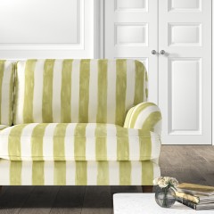 furniture bliss medium sofa tassa grande asparagus print lifestyle