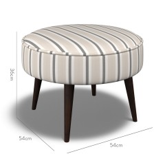 furniture brancaster footstool fayola stone weave dimension