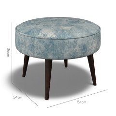 furniture brancaster footstool namatha denim print dimension