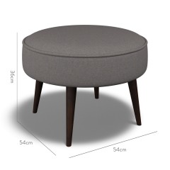 furniture brancaster footstool shani granite plain dimension