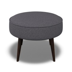 Brancaster Footstool Viera Indigo