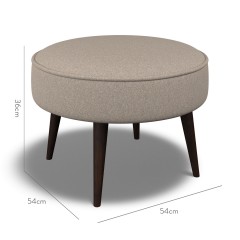 furniture brancaster footstool viera stone plain dimension