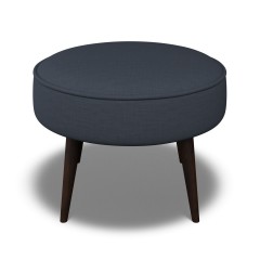 Brancaster Footstool Zuri Indigo