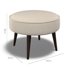 furniture brancaster footstool zuri sand plain dimension